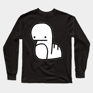 Chan's Doodle (Black) Long Sleeve T-Shirt